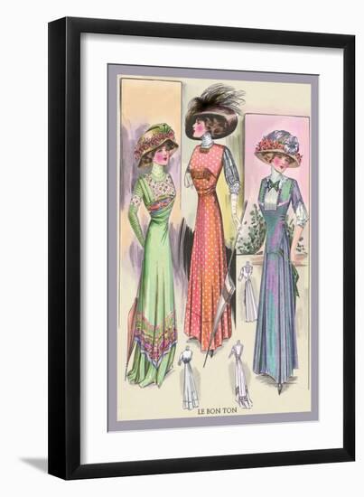 Le Bon Ton: Splendid-null-Framed Art Print