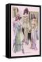 Le Bon Ton: Stylish Pastels-null-Framed Stretched Canvas