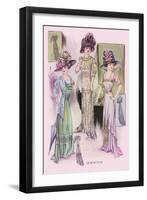 Le Bon Ton: Stylish Pastels-null-Framed Art Print