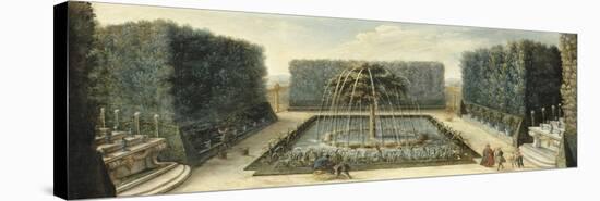 Le Bosquet du Marais dans les jardins de Versailles-null-Stretched Canvas