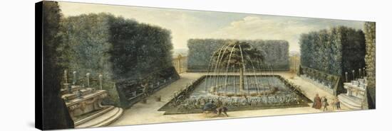 Le Bosquet du Marais dans les jardins de Versailles-null-Stretched Canvas