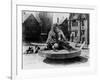 Le bossu by Notre Dame THE HUNCHBACK OF NOTRE DAME by WallaceWorsley with Lon Chaney Sr (Quasimodo)-null-Framed Photo