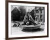 Le bossu by Notre Dame THE HUNCHBACK OF NOTRE DAME by WallaceWorsley with Lon Chaney Sr (Quasimodo)-null-Framed Photo