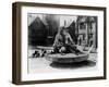 Le bossu by Notre Dame THE HUNCHBACK OF NOTRE DAME by WallaceWorsley with Lon Chaney Sr (Quasimodo)-null-Framed Photo