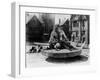 Le bossu by Notre Dame THE HUNCHBACK OF NOTRE DAME by WallaceWorsley with Lon Chaney Sr (Quasimodo)-null-Framed Photo