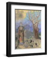 Le Bouddha-Odilon Redon-Framed Giclee Print