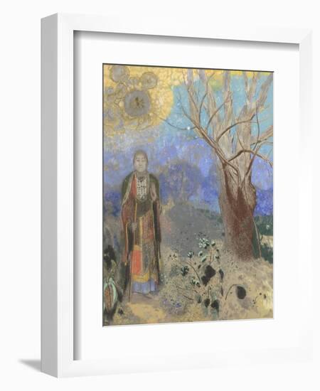 Le Bouddha-Odilon Redon-Framed Giclee Print