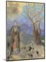 Le Bouddha-Odilon Redon-Mounted Giclee Print