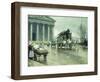 Le Boulevard a La Madeleine, Paris-Paul Fischer-Framed Giclee Print