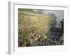 Le Boulevard Des Capucines, 1873-Claude Monet-Framed Giclee Print