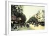 Le Boulevard des Italiens-Edmond Georges Grandjean-Framed Giclee Print