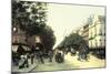 Le Boulevard des Italiens-Edmond Georges Grandjean-Mounted Giclee Print