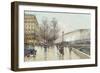 Le Boulevard Pereire, Paris-Eugene Galien-Laloue-Framed Giclee Print