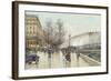 Le Boulevard Pereire, Paris-Eugene Galien-Laloue-Framed Giclee Print