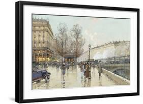 Le Boulevard Pereire, Paris-Eugene Galien-Laloue-Framed Giclee Print