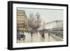 Le Boulevard Pereire, Paris-Eugene Galien-Laloue-Framed Premium Giclee Print