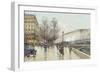 Le Boulevard Pereire, Paris-Eugene Galien-Laloue-Framed Premium Giclee Print