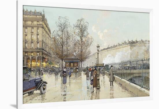 Le Boulevard Pereire, Paris-Eugene Galien-Laloue-Framed Giclee Print