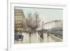 Le Boulevard Pereire, Paris-Eugene Galien-Laloue-Framed Premium Giclee Print