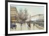 Le Boulevard Pereire, Paris-Eugene Galien-Laloue-Framed Giclee Print