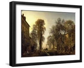 Le boulevard Poissonnière-Isidore Dagnan-Framed Giclee Print