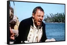 Le Bounty by Roger Donaldson with Anthony Hopkins, 1984 (photo)-null-Framed Stretched Canvas