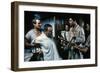 Le Bounty by Roger Donaldson with Liam Neeson, Mel Gibson and Anthony Hopkins, 1984 (photo)-null-Framed Photo