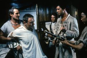 Le Bounty by Roger Donaldson with Liam Neeson, Mel Gibson and Anthony Hopkins, 1984 (photo)
