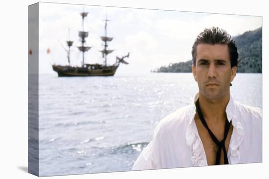 Le Bounty by Roger Donaldson with Mel Gibson, 1984 (photo)-null-Stretched Canvas