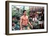 Le Bounty by Roger Donaldson with Mel Gibson, 1984 (photo)-null-Framed Photo