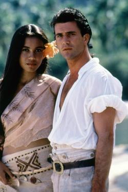 Le Bounty by Roger Donaldson with Wi Kuki Kaa and Mel Gibson, 1984 (photo)