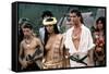 Le Bounty by Roger Donaldson with Wi Kuki Kaa and Mel Gibson, 1984 (photo)-null-Framed Stretched Canvas