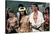 Le Bounty by Roger Donaldson with Wi Kuki Kaa and Mel Gibson, 1984 (photo)-null-Stretched Canvas