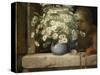 Le bouquet de marguerites-Jean-François Millet-Stretched Canvas