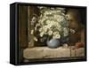Le bouquet de marguerites-Jean-François Millet-Framed Stretched Canvas