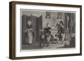 Le Bourgeois Gentilhomme-Charles Robert Leslie-Framed Giclee Print