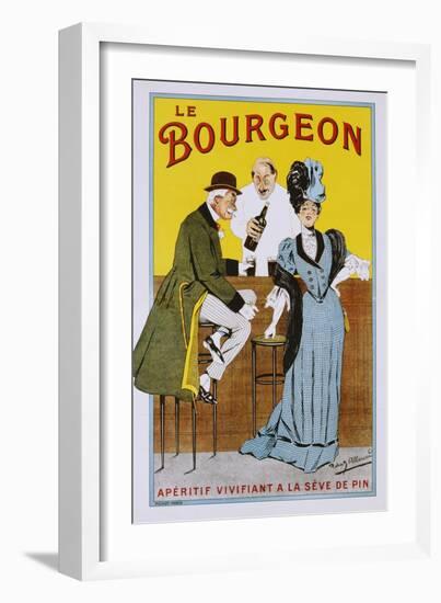 Le Bourgeon Poster-Robert Allouard-Framed Giclee Print