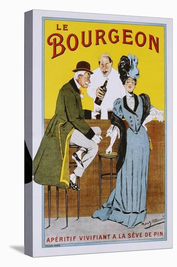 Le Bourgeon Poster-Robert Allouard-Stretched Canvas