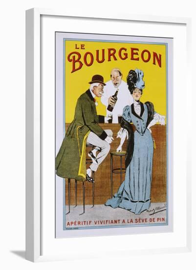 Le Bourgeon Poster-Robert Allouard-Framed Giclee Print