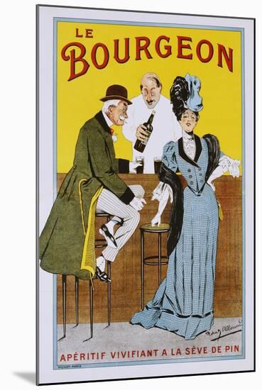 Le Bourgeon Poster-Robert Allouard-Mounted Giclee Print