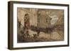 Le Bourget, 30 October 1870-Alphonse Marie de Neuville-Framed Giclee Print