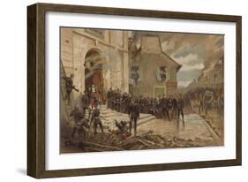 Le Bourget, 30 October 1870-Alphonse Marie de Neuville-Framed Giclee Print