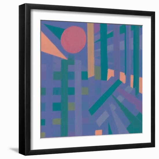 Le bout du tunnel-Maryse Pique-Framed Premium Giclee Print