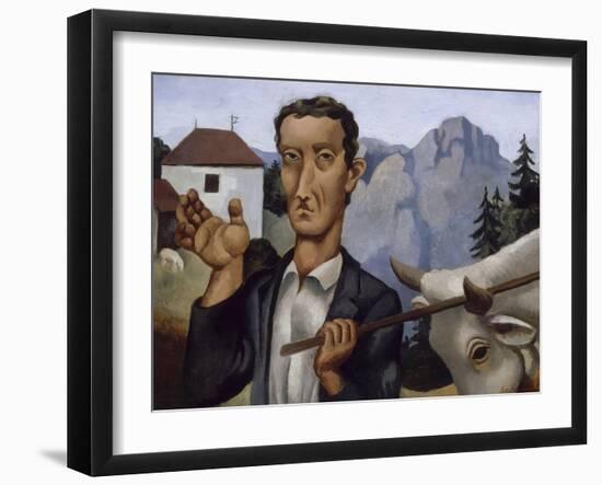 Le bouvier-Roger de La Fresnaye-Framed Giclee Print