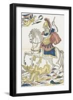 Le brave saint Georges, patron des arbalétriers-null-Framed Giclee Print