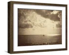 Le Brick au clair de lune-Gustave Le Gray-Framed Giclee Print