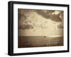 Le Brick au clair de lune-Gustave Le Gray-Framed Giclee Print