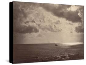 Le Brick au clair de lune-Gustave Le Gray-Stretched Canvas