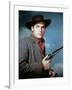Le Brigand bien Aime THE TRUE STORY OF JESSE JAMES by NicholasRay with Jeffrey Hunter, 1957 (photo)-null-Framed Photo