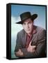 Le Brigand bien Aime THE TRUE STORY OF JESSE JAMES by NicholasRay with Jeffrey Hunter, 1957 (photo)-null-Framed Stretched Canvas